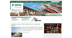 Desktop Screenshot of dekra-industrial.ma