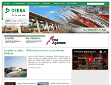 Tablet Screenshot of dekra-industrial.ma