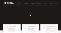 Desktop Screenshot of dekra-industrial.lt